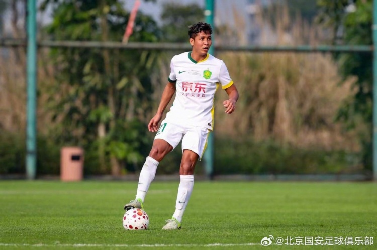 九游体育登录-今天下午，北京国安进行在海口冬训阶段的第一场队内教学赛